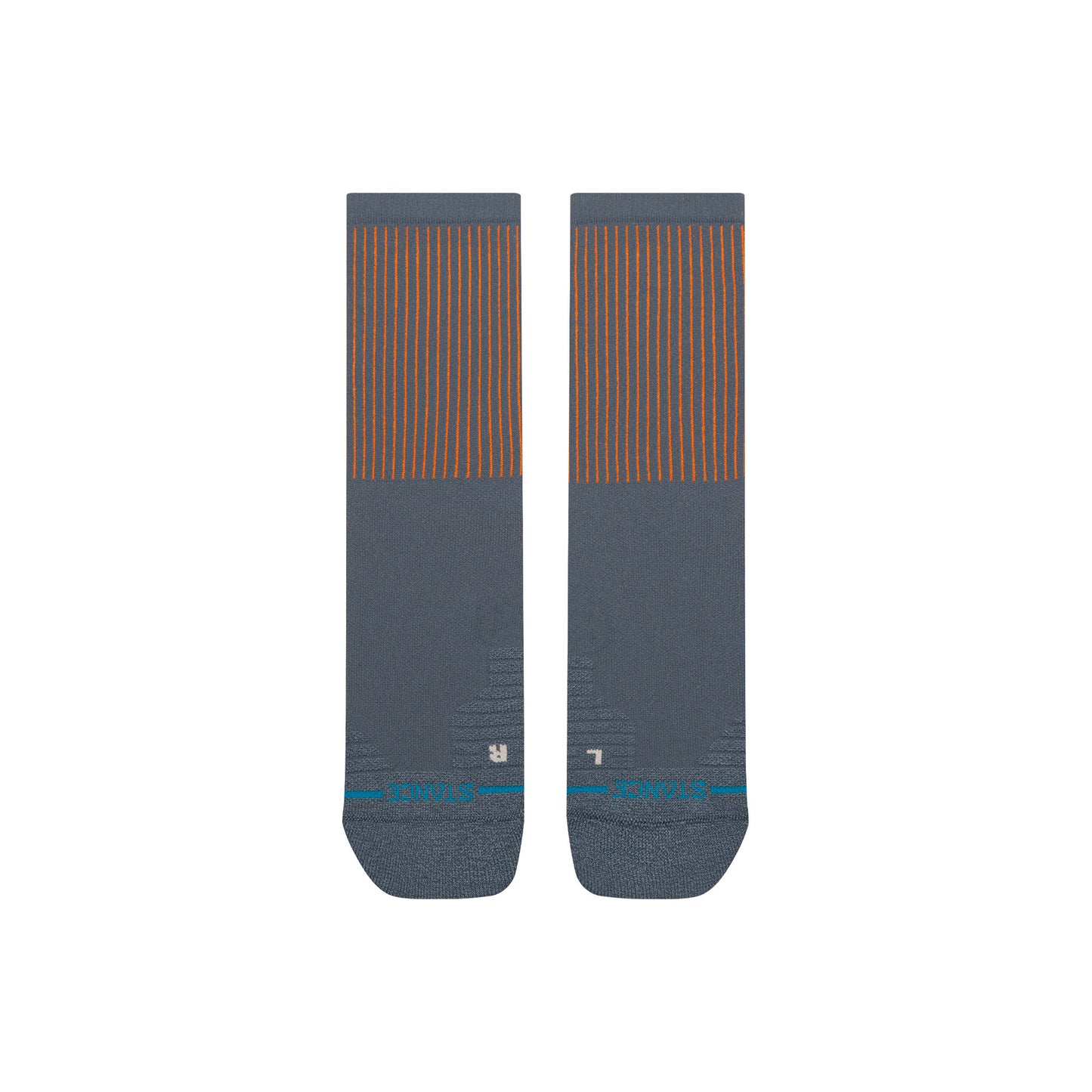 Medium Performance Crew Socks - Pop Stitch Ribbed