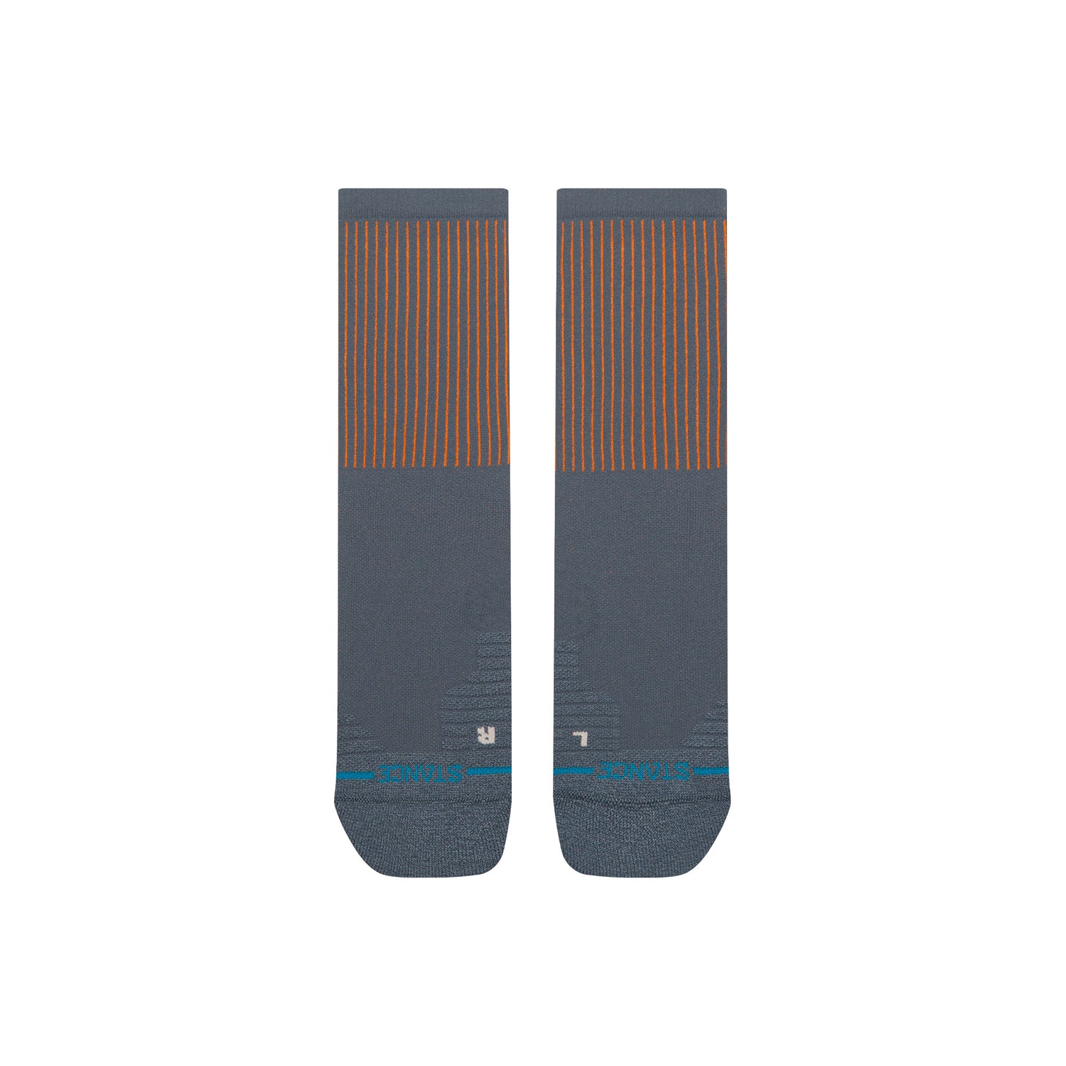 Medium Performance Crew Socks - Pop Stitch Ribbed