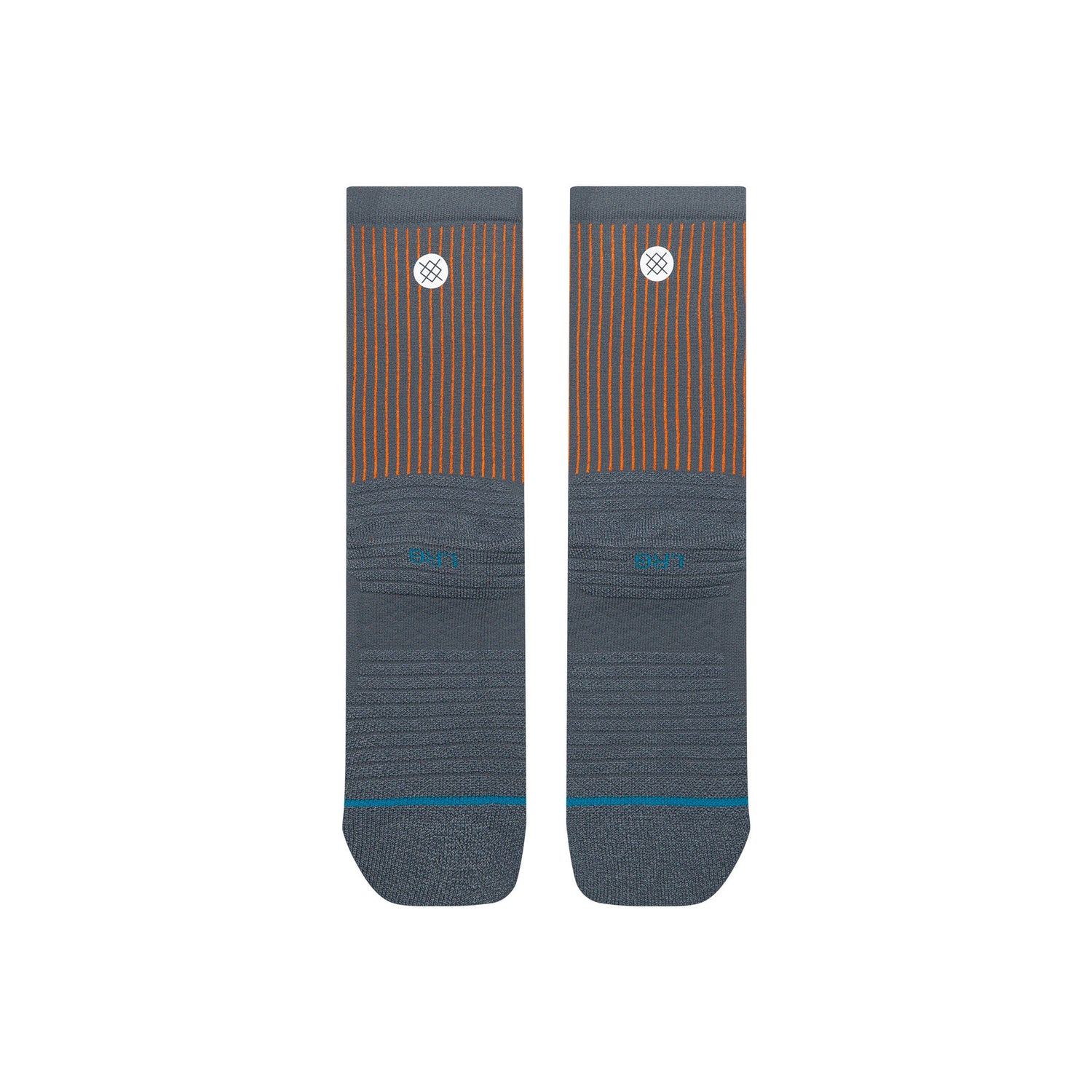 Medium Performance Crew Socks - Pop Stitch Ribbed