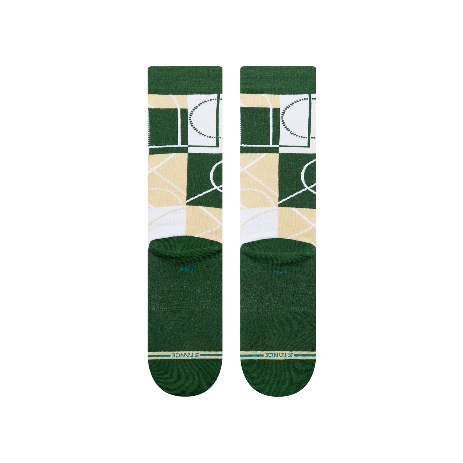 ZONE MILWAUKEE BUCKS CREW SOCKS – Stance Socks AU