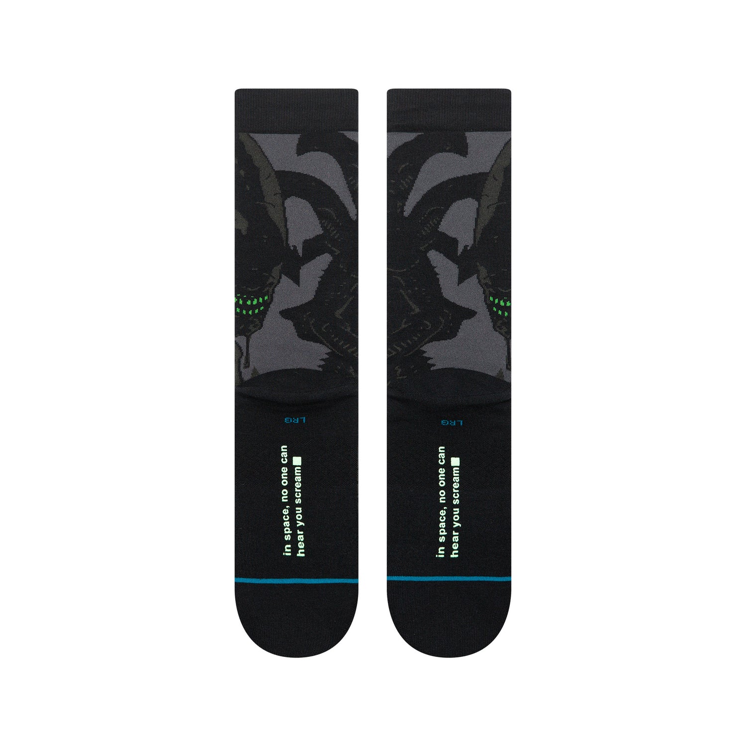 Alien Crew Socks - Xenomorph