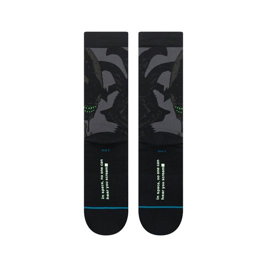 Alien Crew Socks - Xenomorph