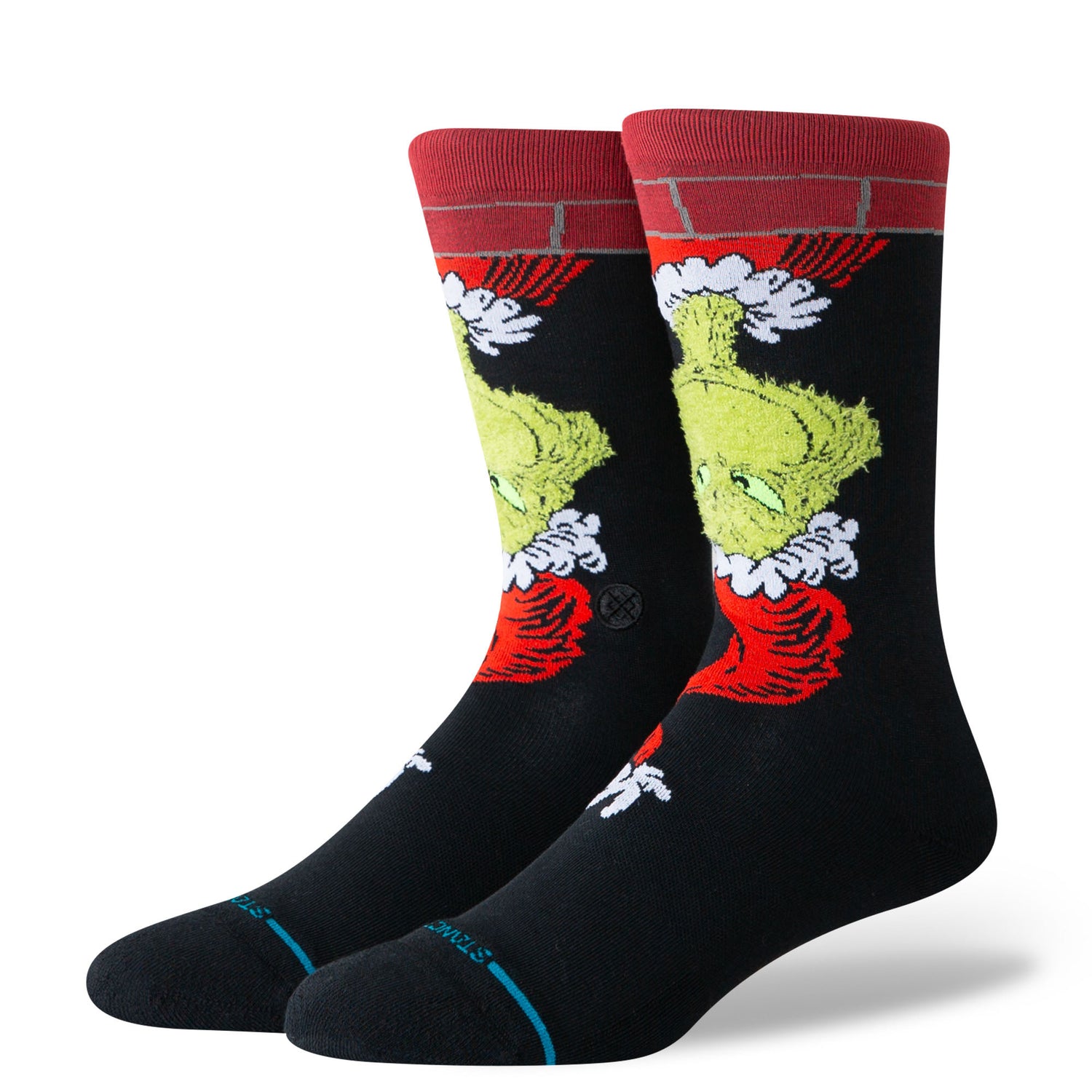 The Grinch Crew Socks - Down The Chimney