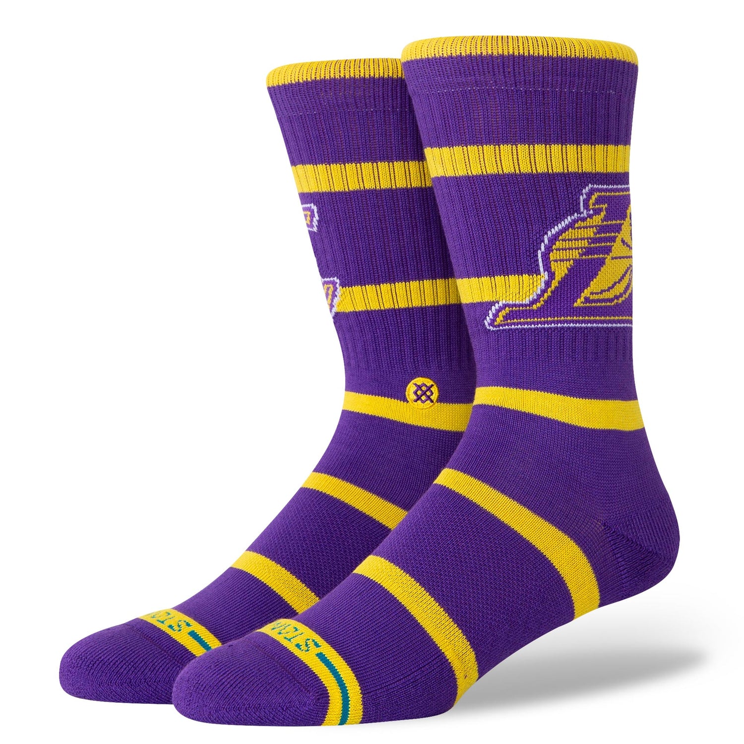 PREP LA LAKERS CREW SOCKS CREW SOCKS