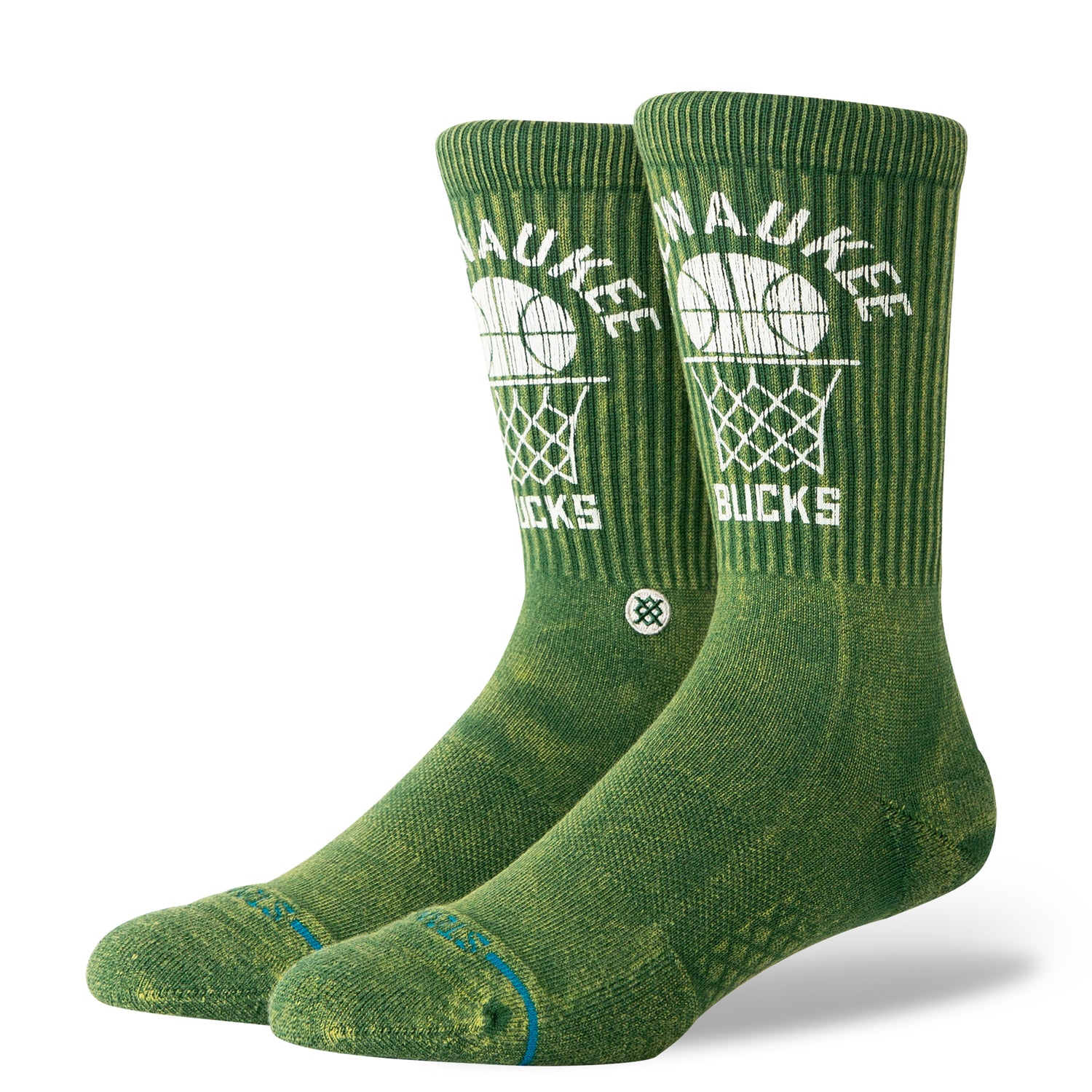 VINTAGE MILWAUKEE BUCKS CREW SOCKS – Stance Socks AU