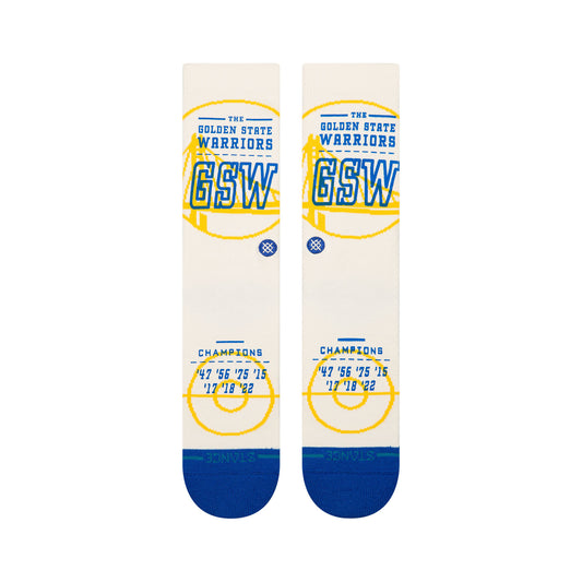 Banner NBA Crew Socks - Golden State Warriors