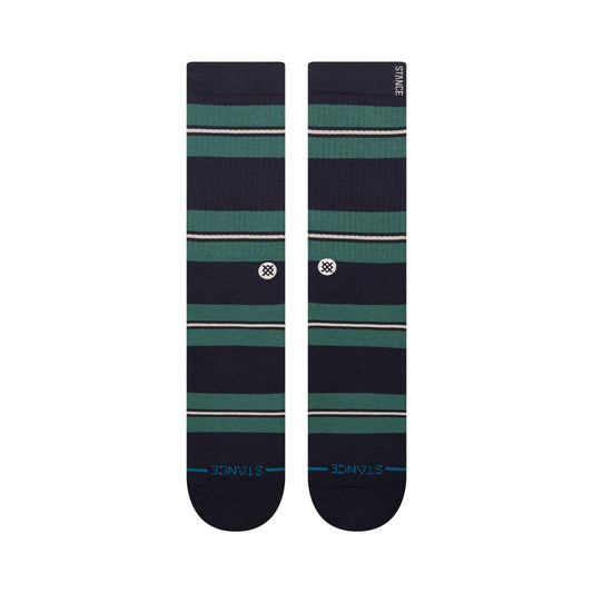 Butter Blend™ Caesar Stripe Crew Socks - Green