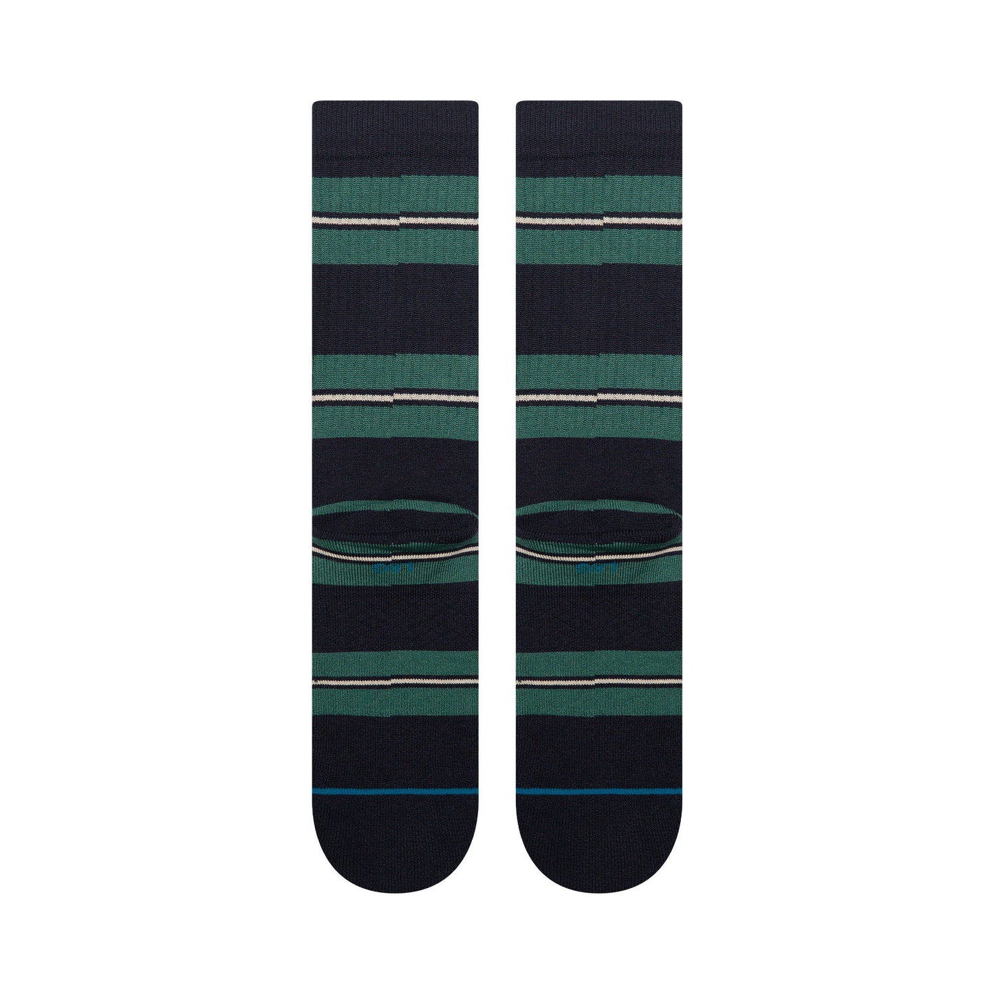 Butter Blend™ Caesar Stripe Crew Socks - Green