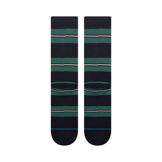 Butter Blend™ Caesar Stripe Crew Socks - Green