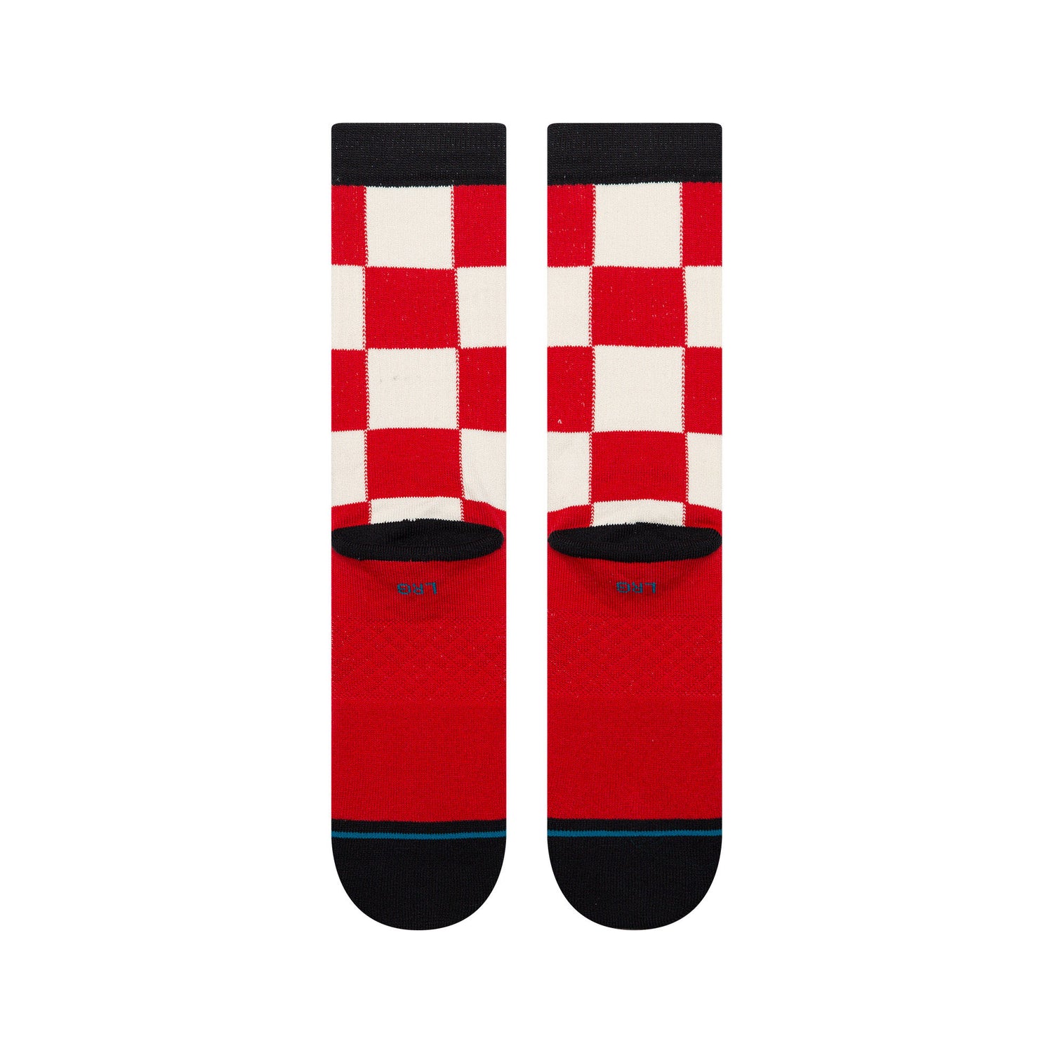Chaturanga Crew Socks - Red