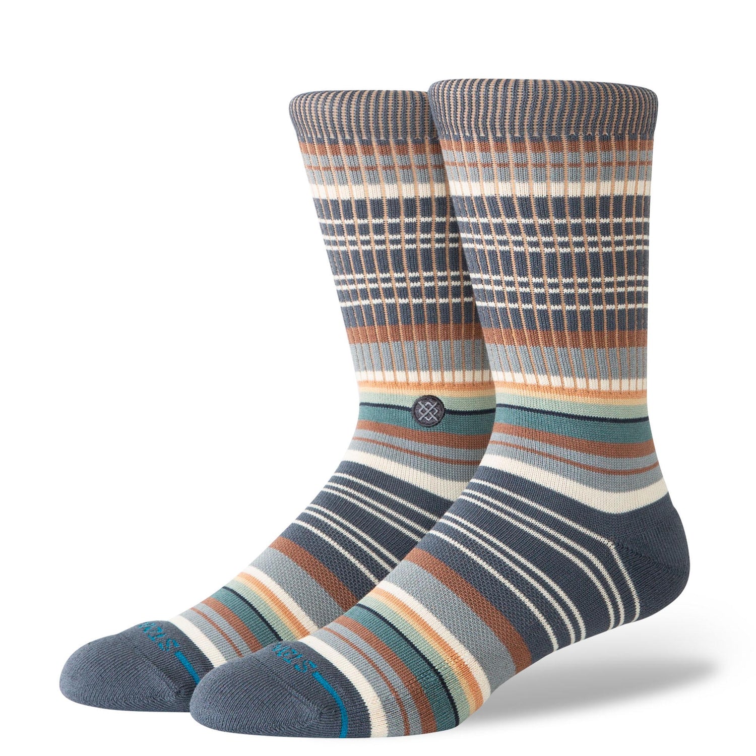 Jorongo Crew Socks - Pop Navy