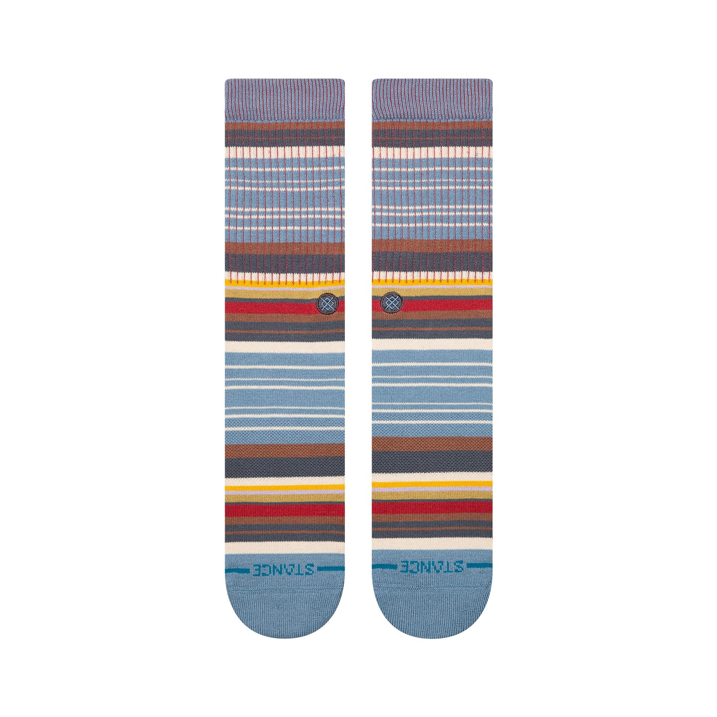 Jorongo Crew Socks - Pop Windward Blue