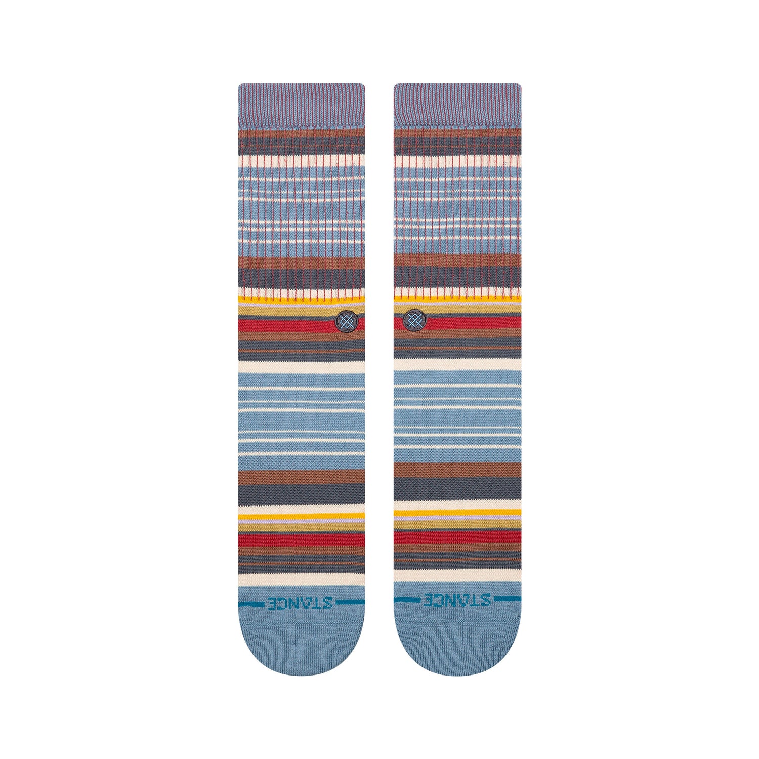 Jorongo Crew Socks - Pop Windward Blue