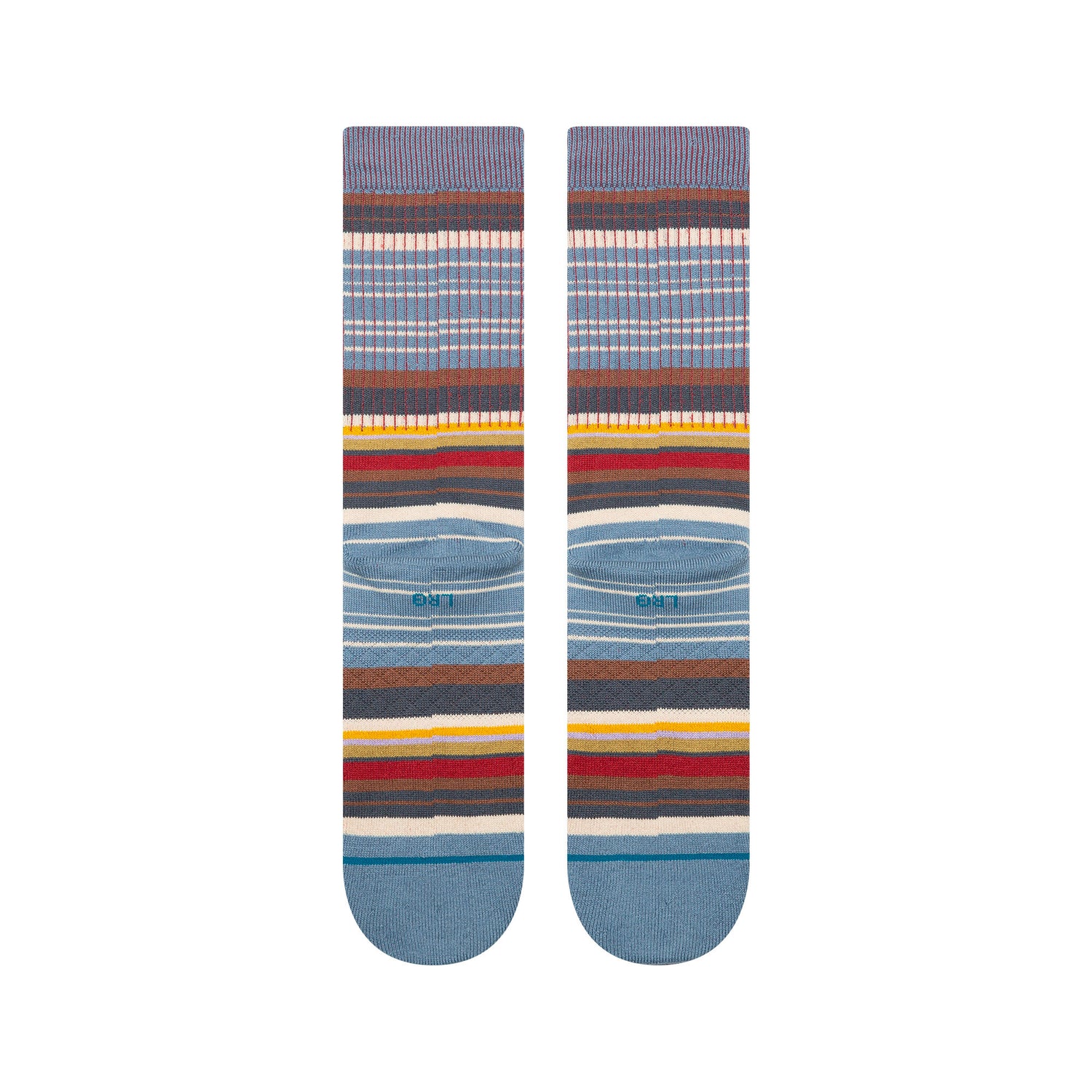 Jorongo Crew Socks - Pop Windward Blue