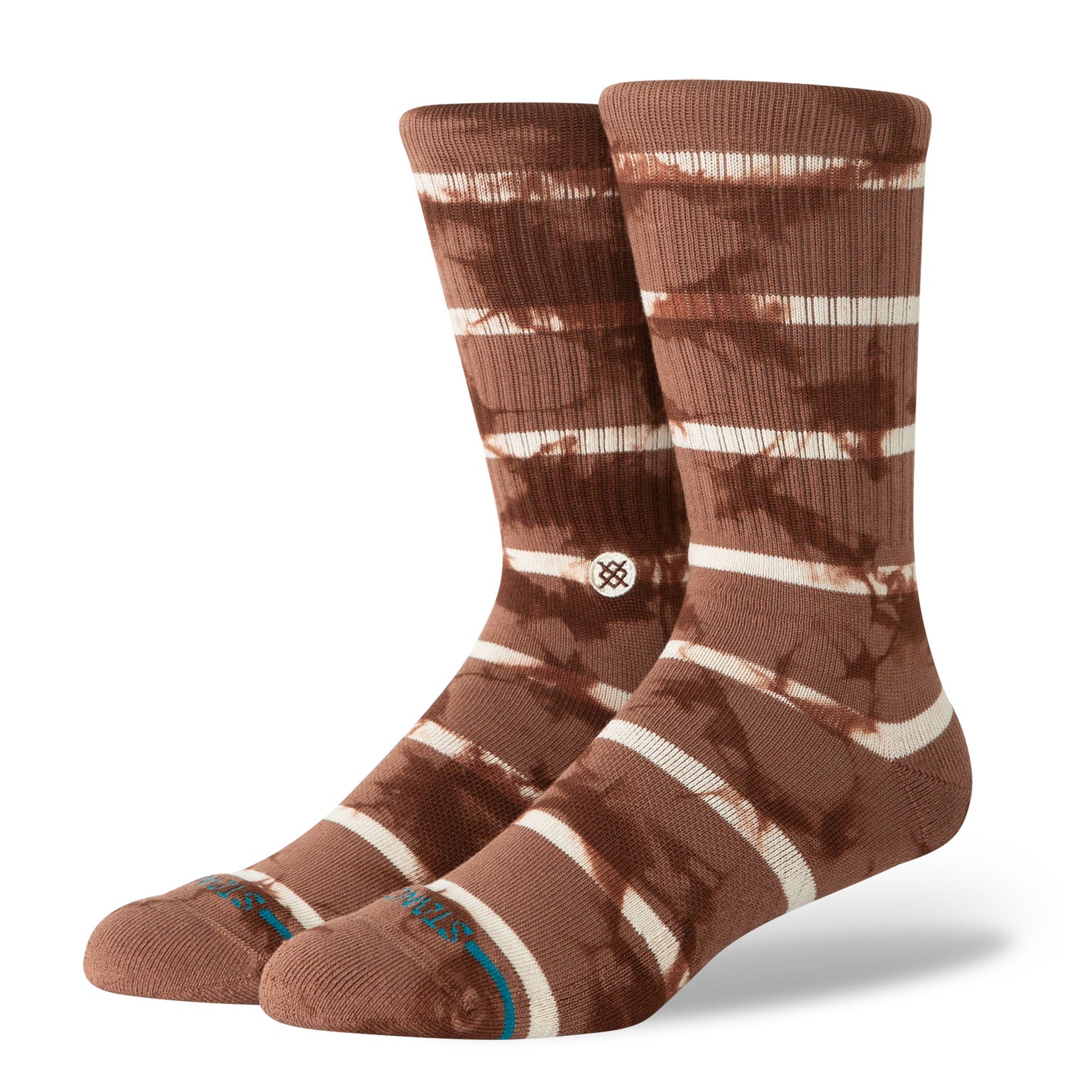 Mojo Crew Socks - Brown
