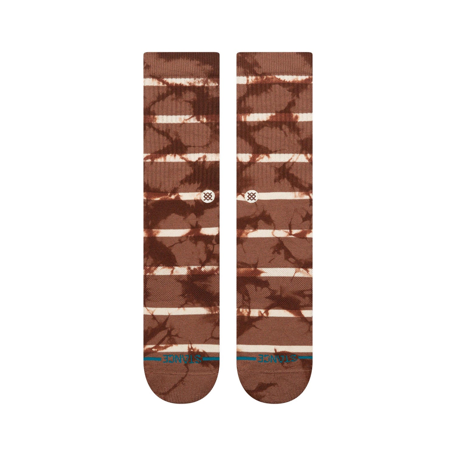 Mojo Crew Socks - Brown