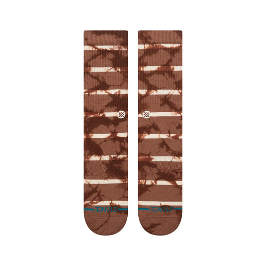 Mojo Crew Socks - Brown