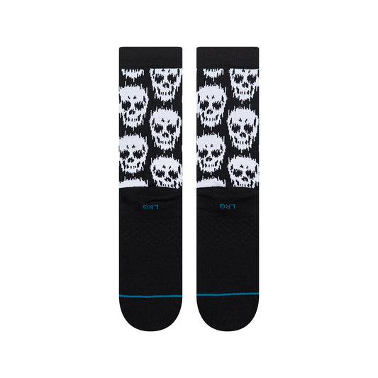Static Skull Crew Socks