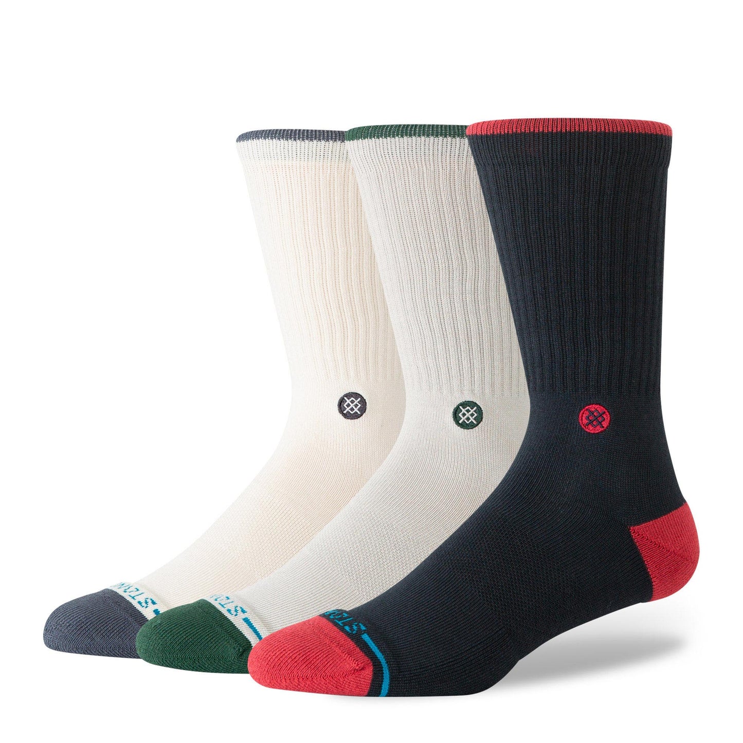 Toner Crew Socks 3 pack