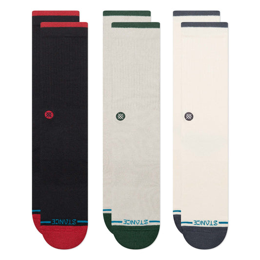 Toner Crew Socks 3 pack