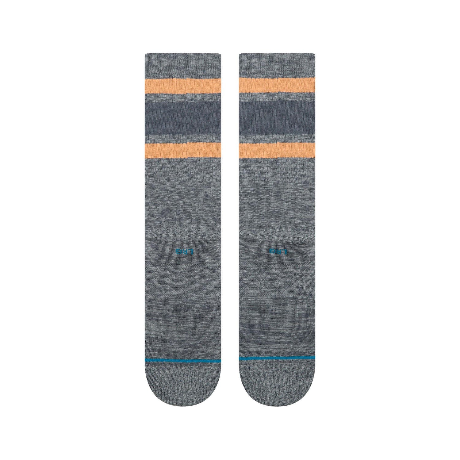 Slub Boyd Crew Socks - Pavement