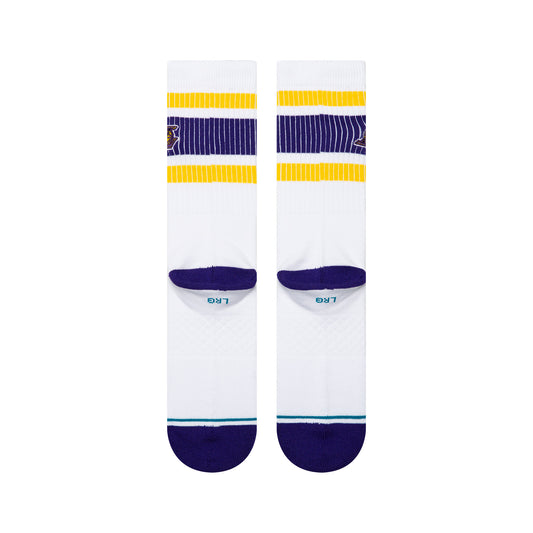 Crossover NBA Crew Socks - Los Angeles Lakers