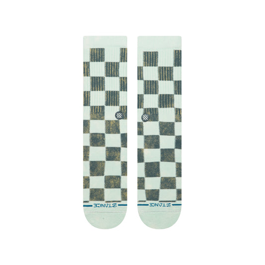 Dance Floor Crew Socks - Dusty Aqua