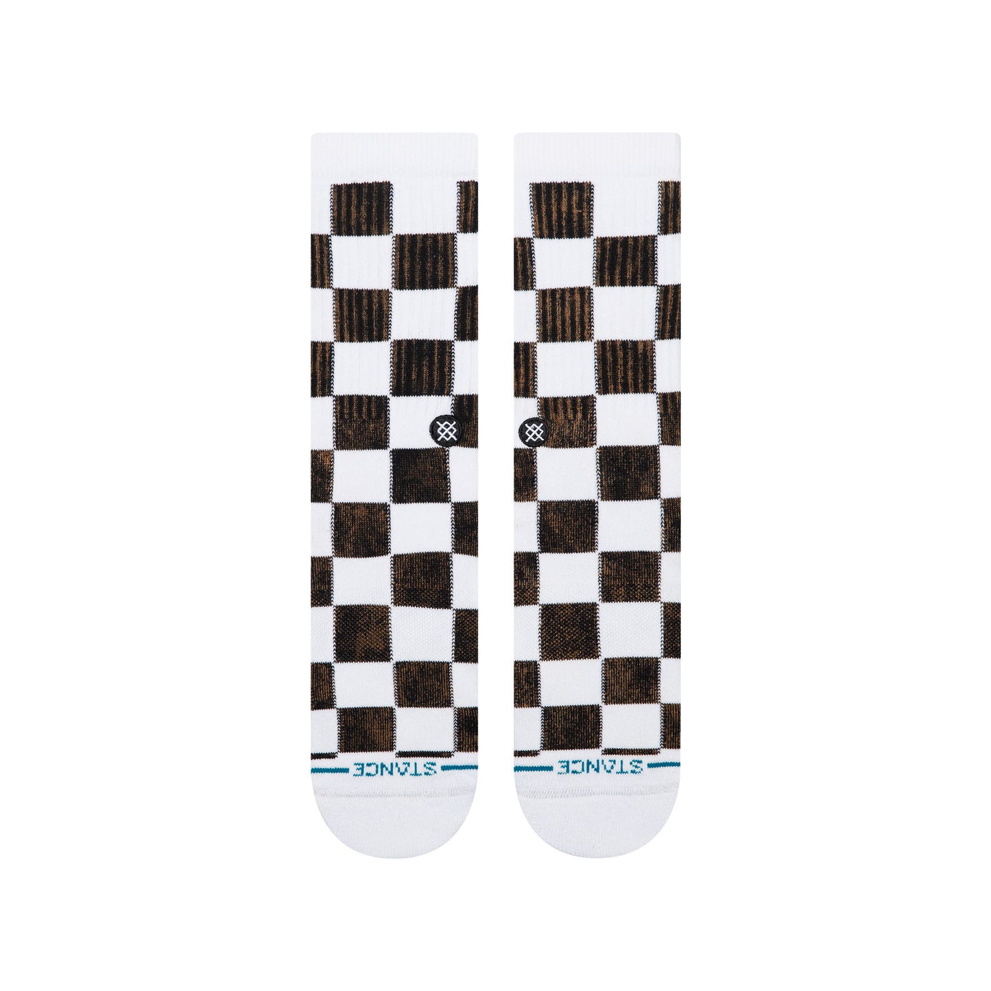 Dance Floor Crew Socks - White