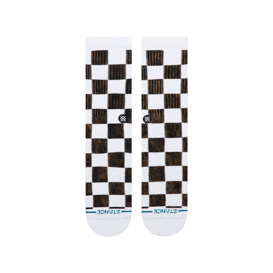 Dance Floor Crew Socks - White