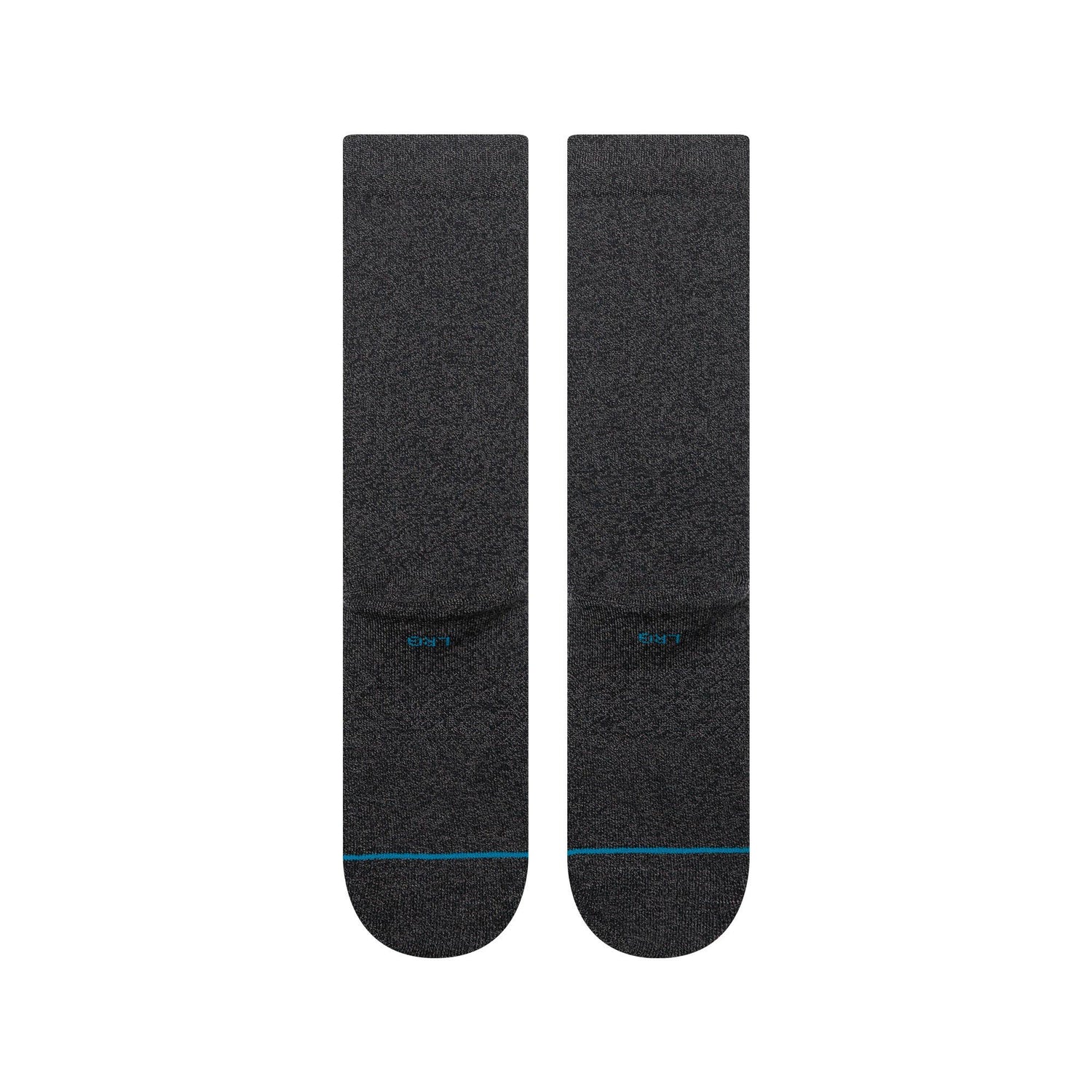 Icon Wool Crew Socks - Black
