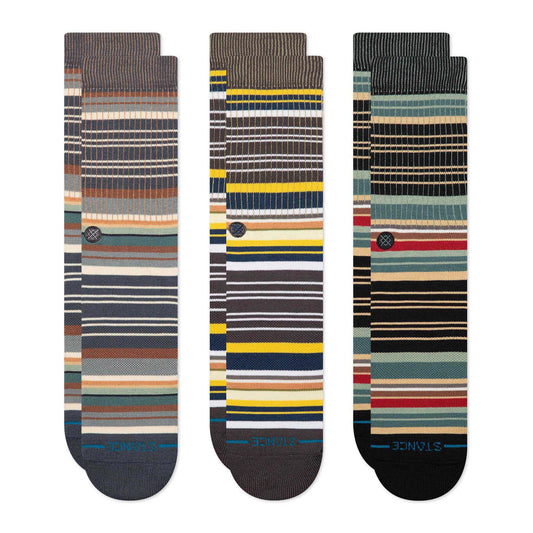 Jorongo Crew Socks 3 Pack - Multi