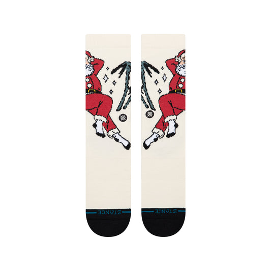 Santa Northern Exposure Crew Socks