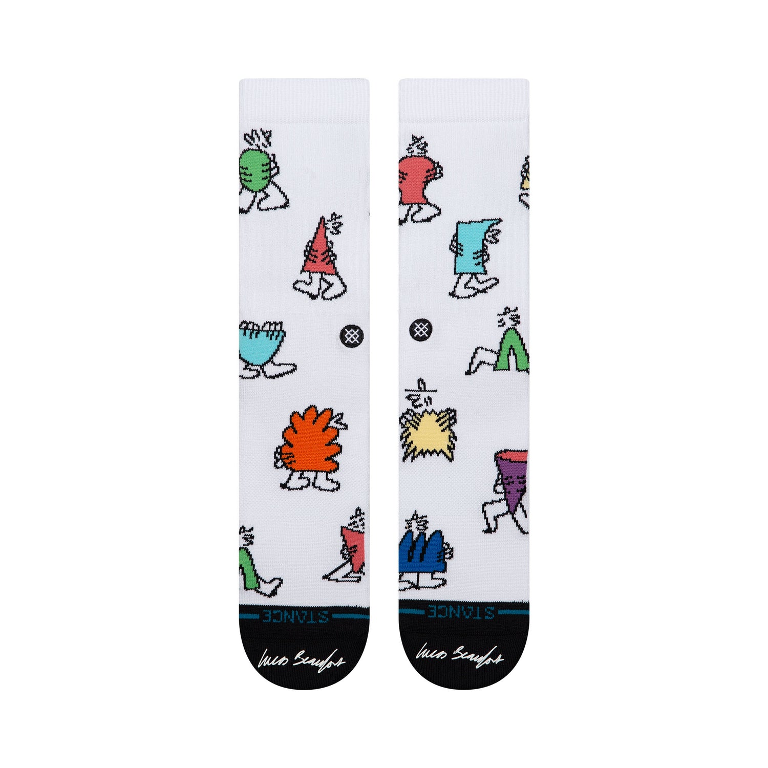 Lucas Beaufort Crew Socks - Shape Shifter