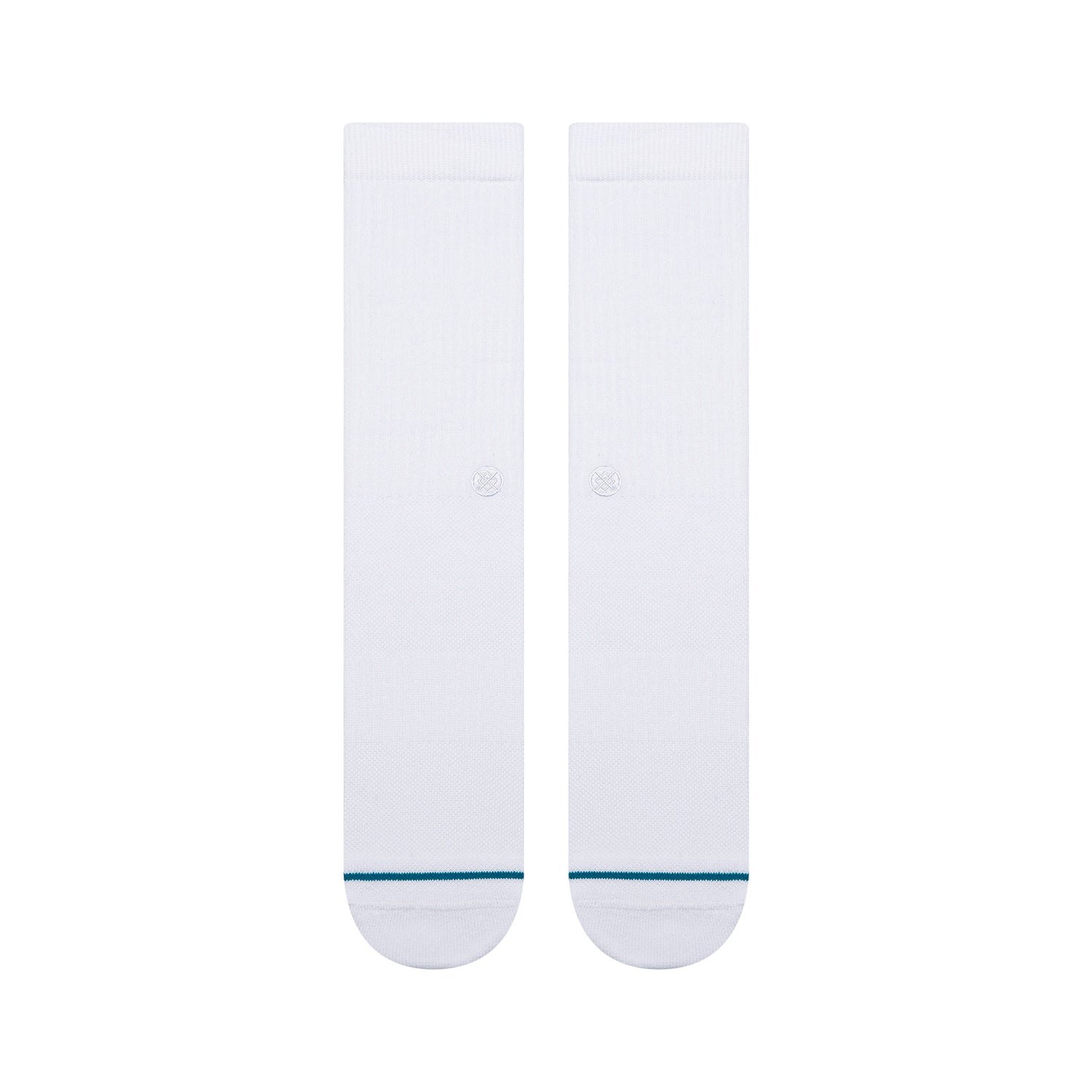 Signature Crew Socks - White
