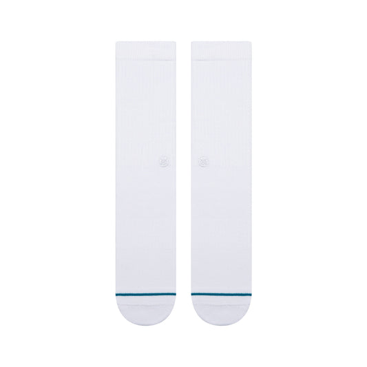 Signature Crew Socks - White