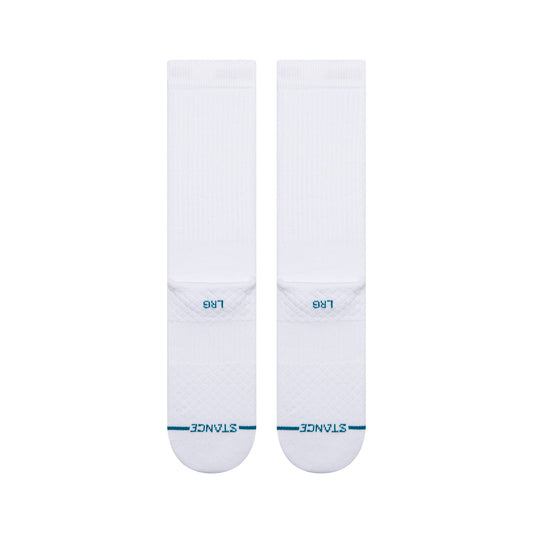 Signature Crew Socks - White