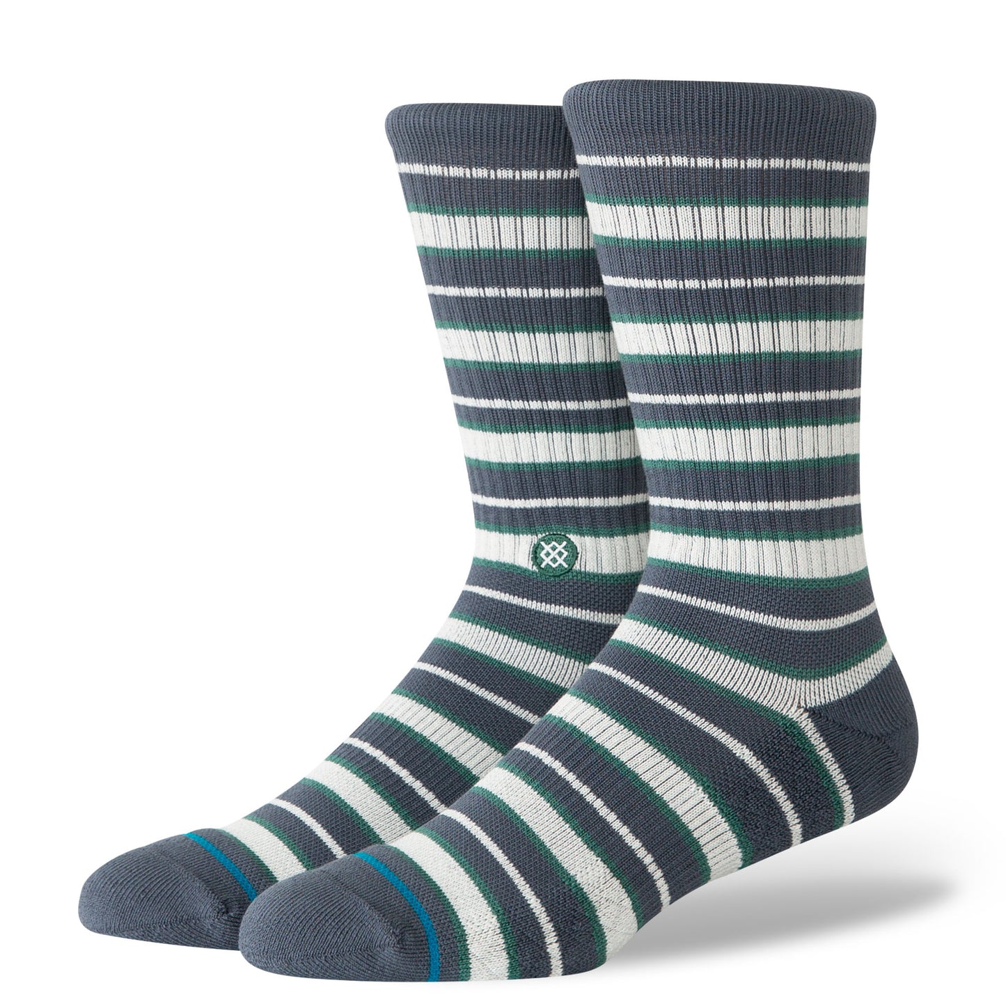 Signature Crew Socks - Stripe Turbulence