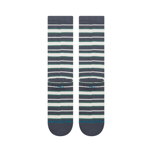 Signature Crew Socks - Stripe Turbulence