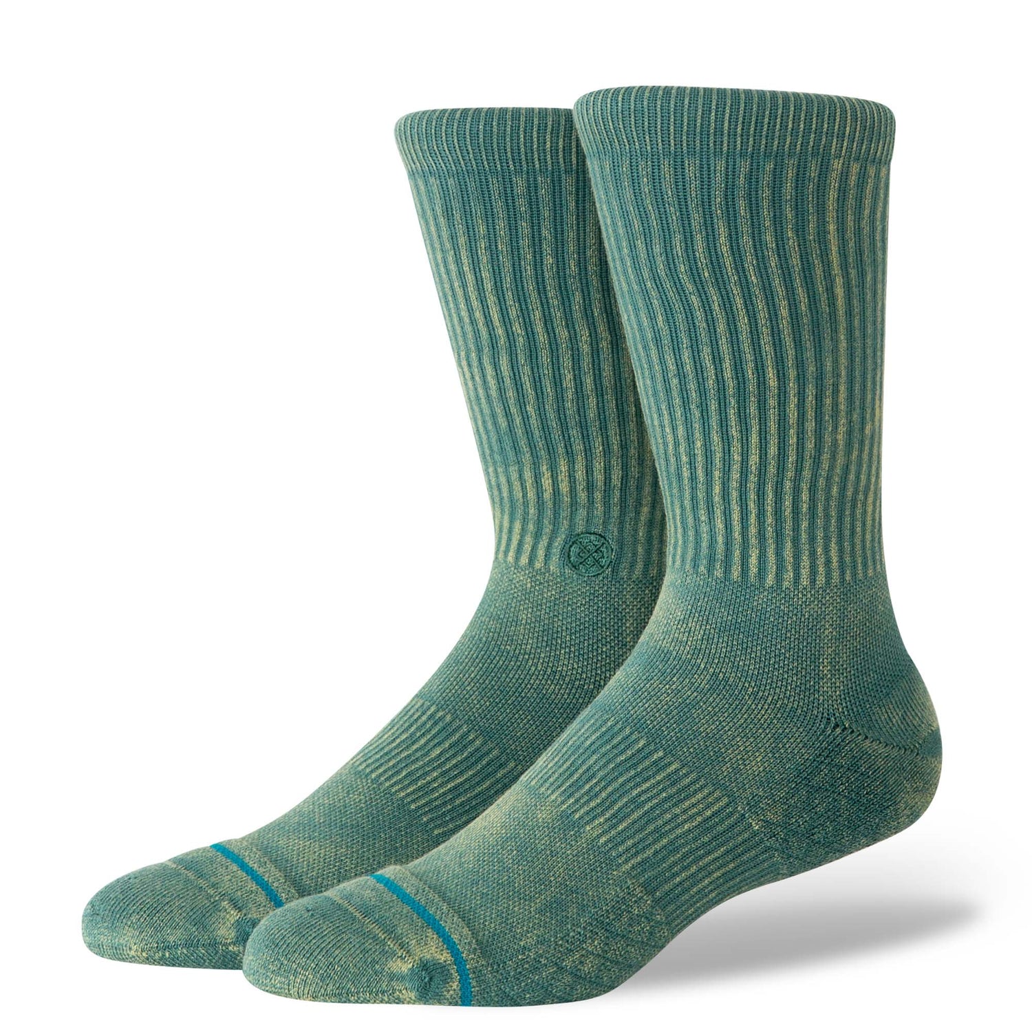 Signature Crew Socks - Wash Teal