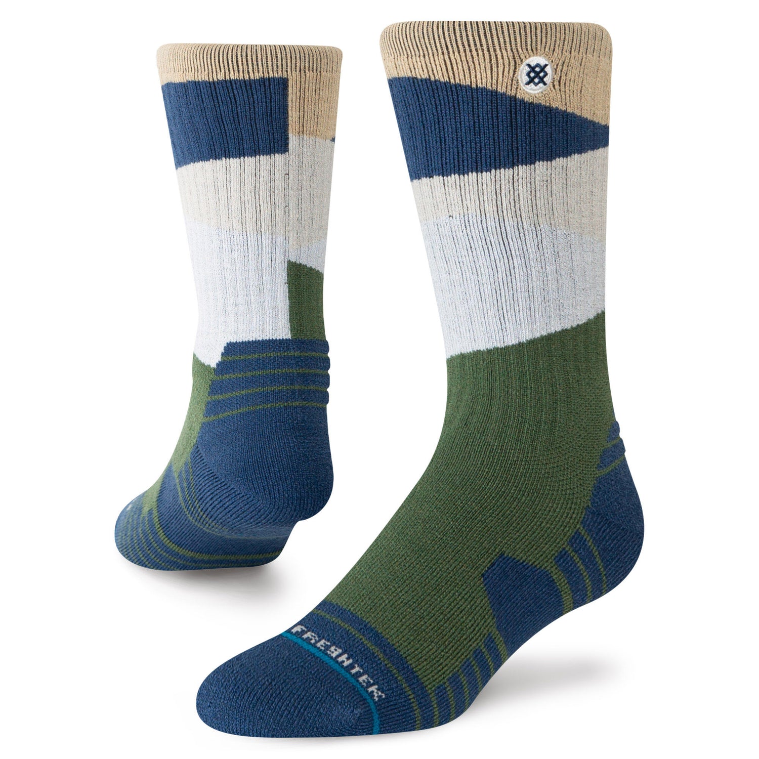 Light Performance Hike Crew Socks - Barrier