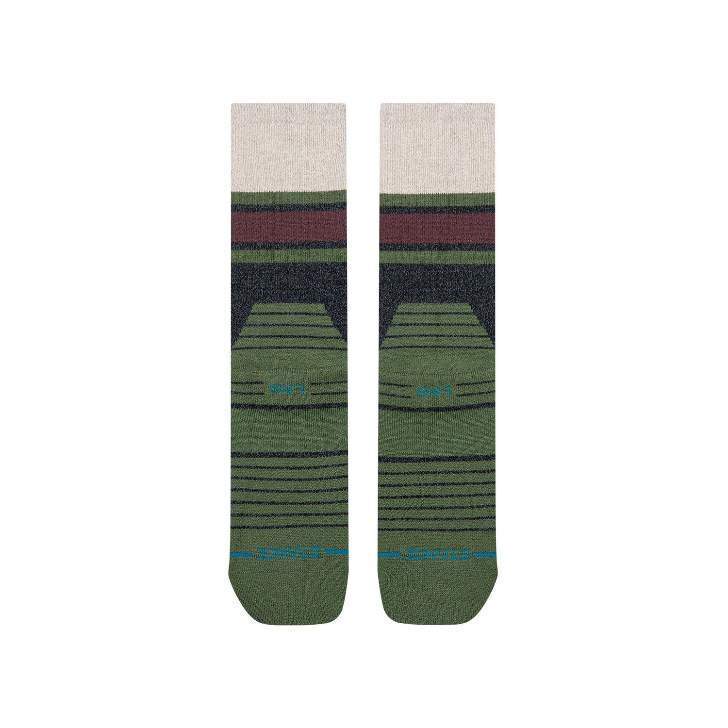 Light Performance Hike Crew Socks - Half Mast