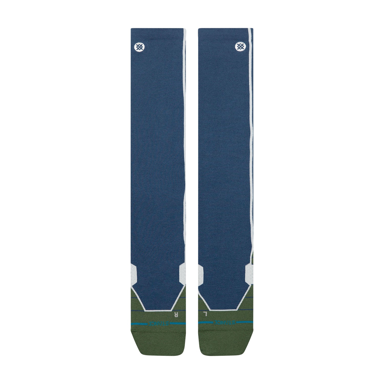 Poly Snow OTC Socks - Citadel Blue