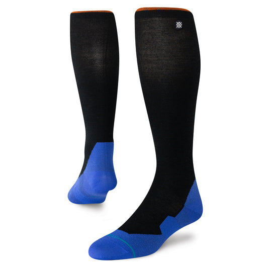 Wool Snow OTC Socks - Two Tone Black