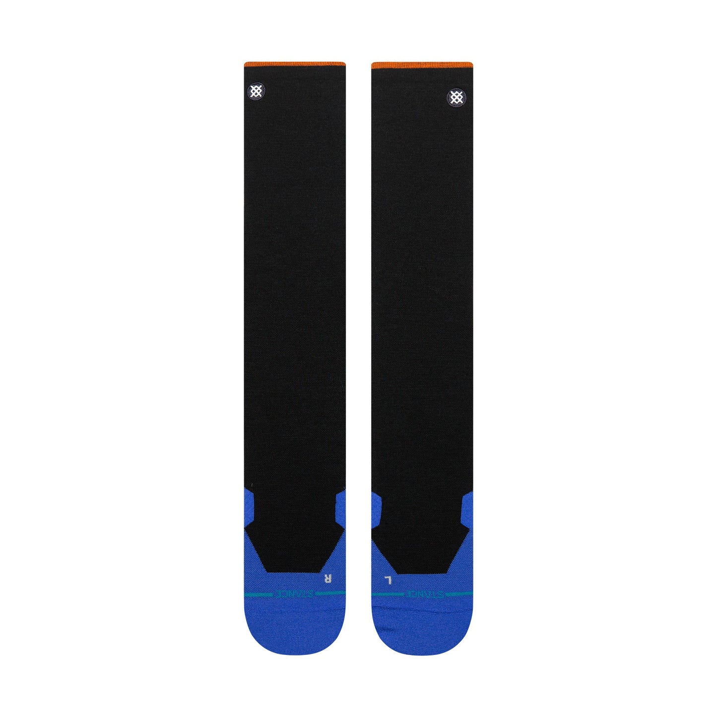 Wool Snow OTC Socks - Two Tone Black