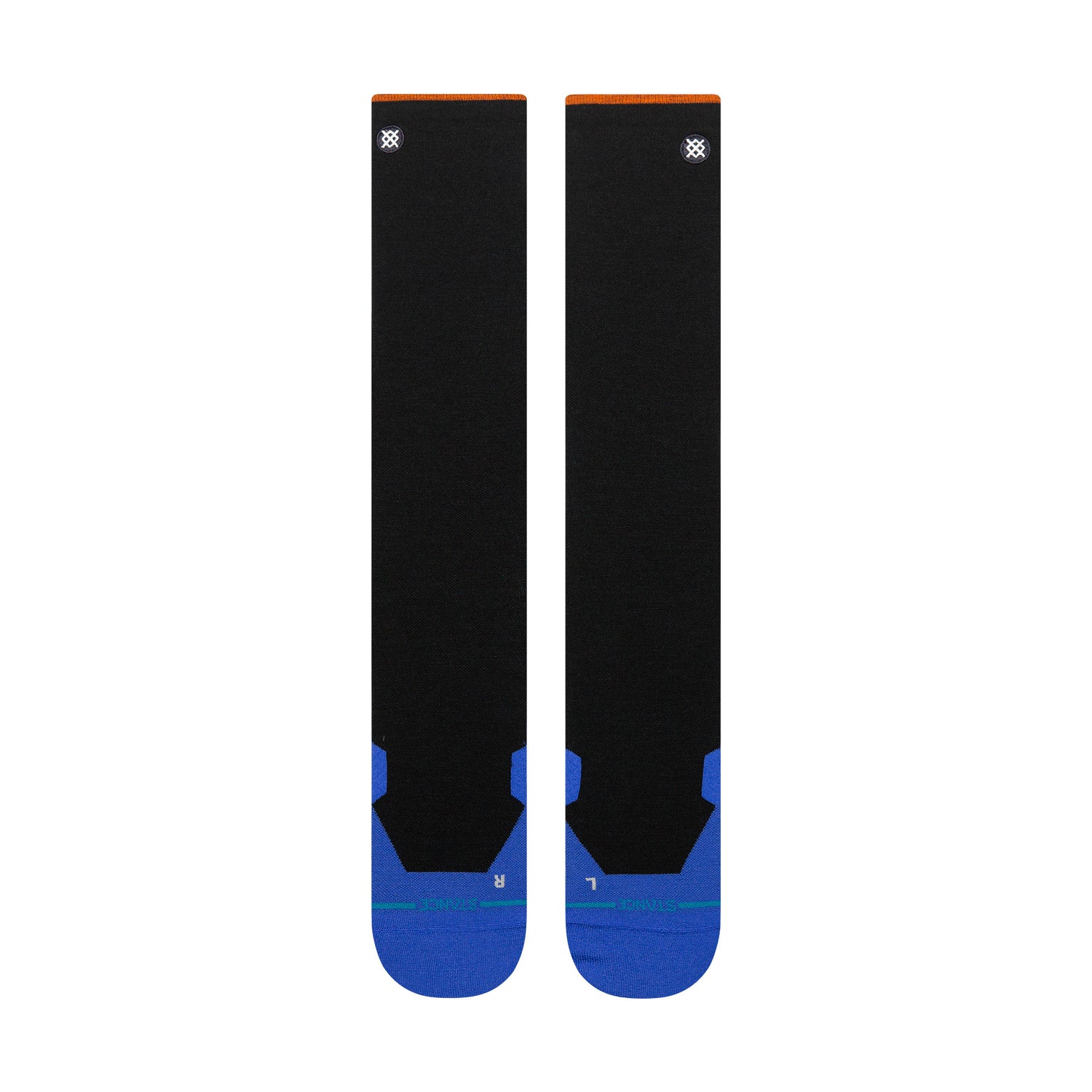 Wool Snow OTC Socks - Two Tone Black