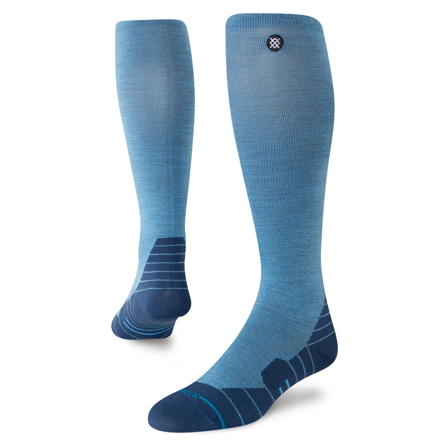 Wool Snow OTC Socks - Twist Blue