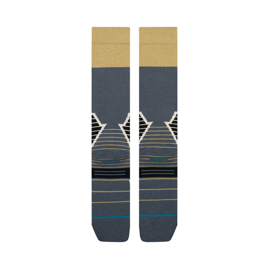 Wool Snow OTC Socks - Blocked Gold