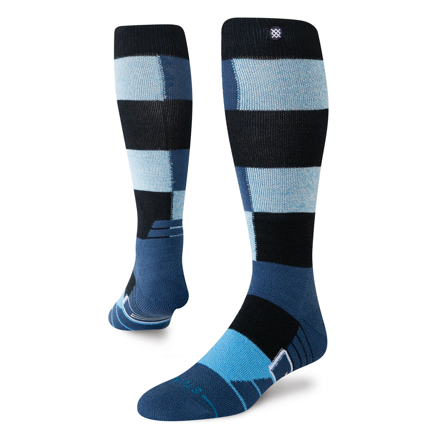 Wool Snow OTC Socks - Limitations Blue