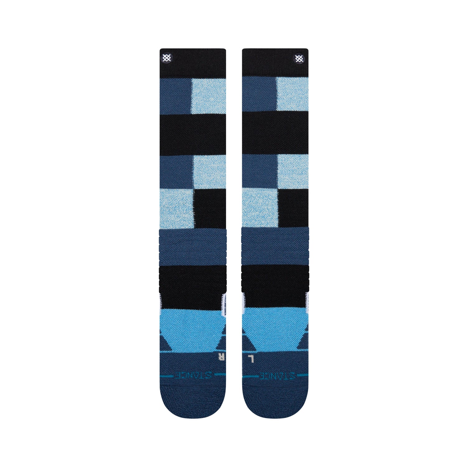 Wool Snow OTC Socks - Limitations Blue