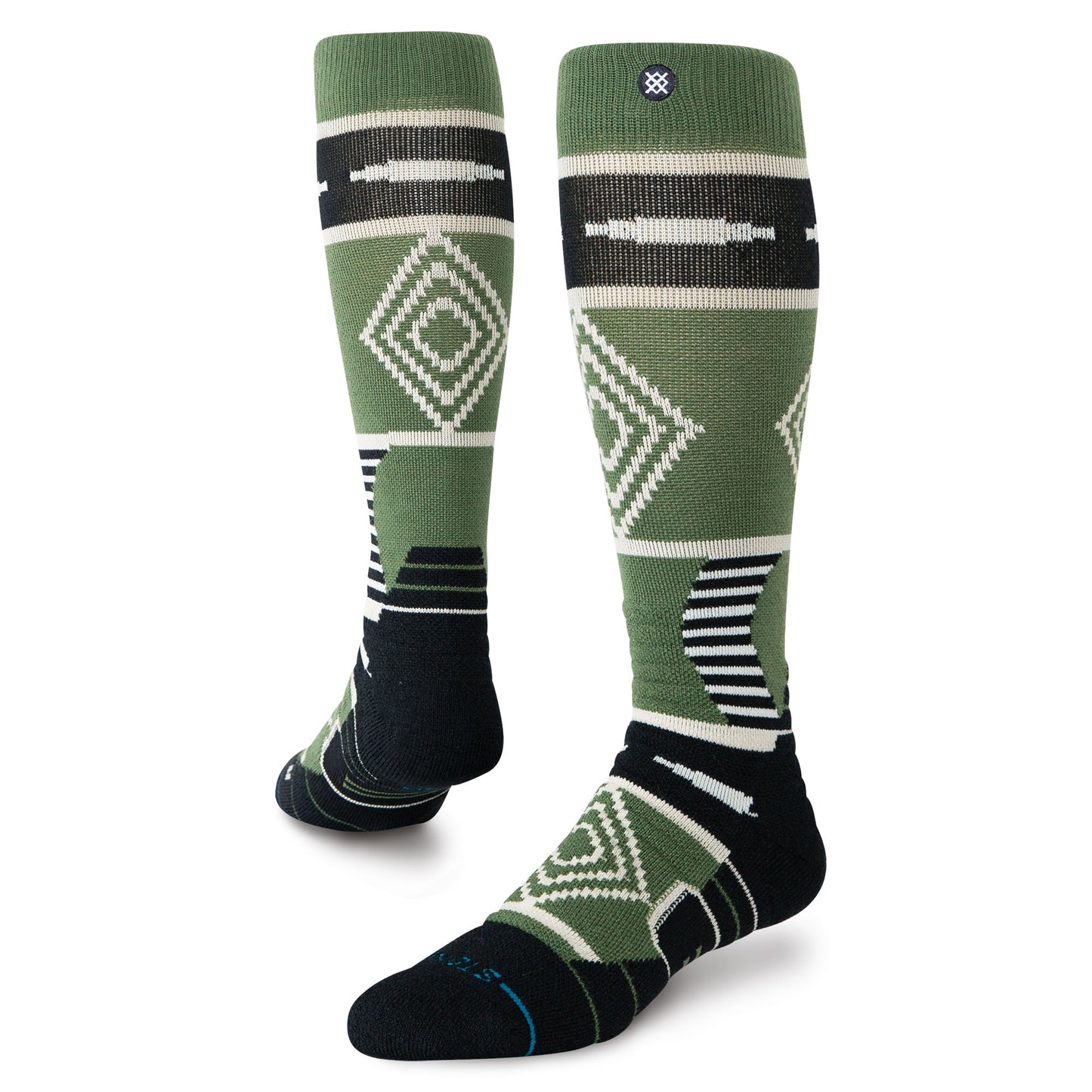 Wool Snow OTC Socks - Temple Olive